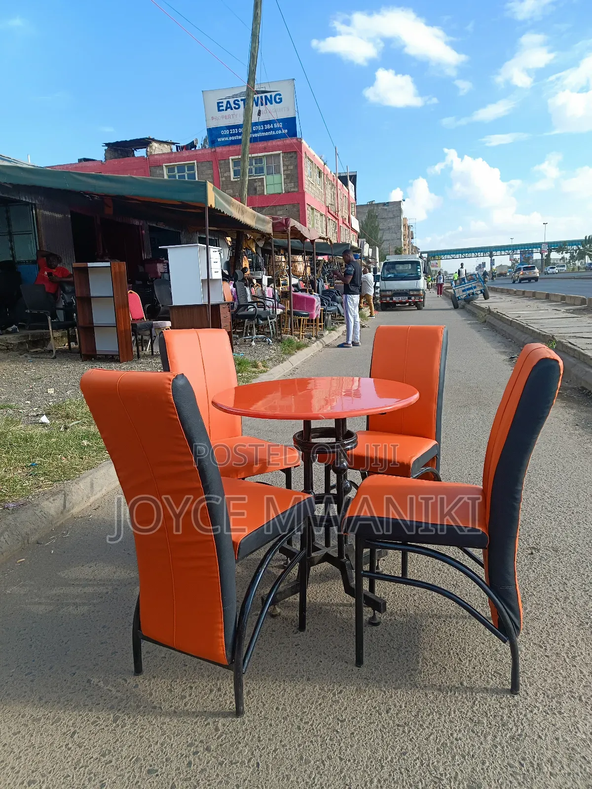 Executive Hotel Set Or Restaurant Set, Orange.