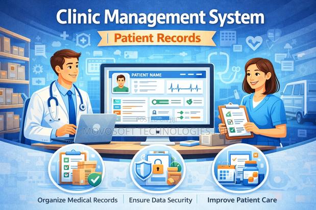 Clinic Management System | Patient Records - main view