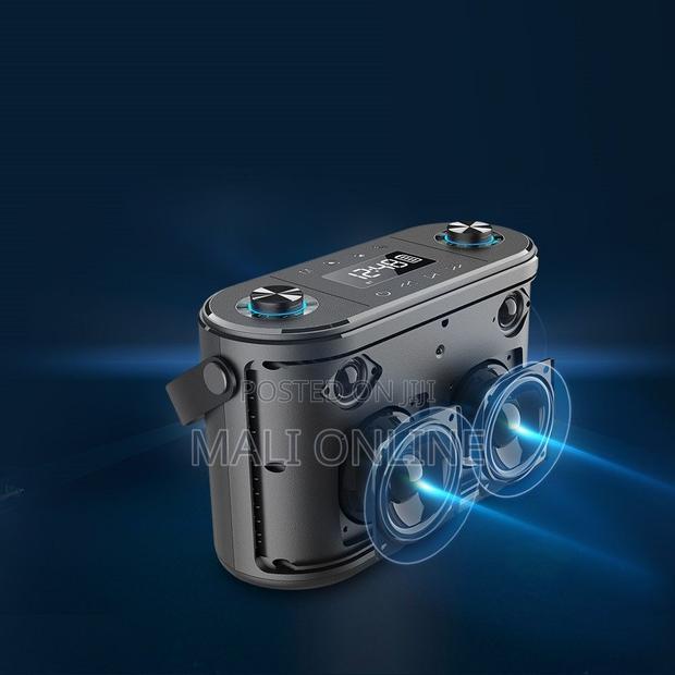 80w Bluetooth Speaker Portable Karaoke Sound System With Wireless Mic - thumbnail 2