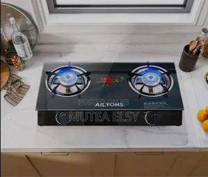 Grey Ailyons Glass Top Cooker