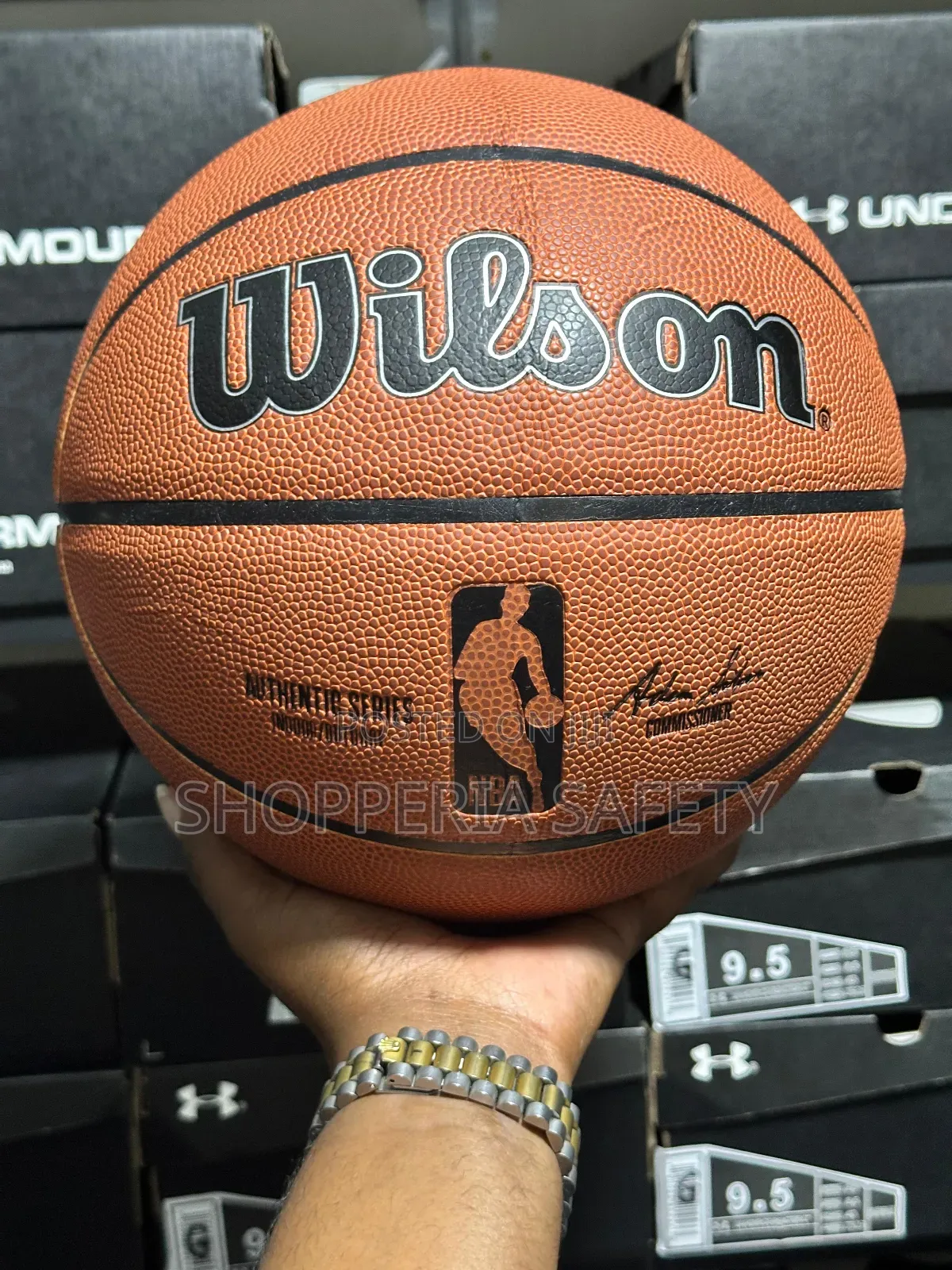 Wilson Authentic Series Nba Basketball