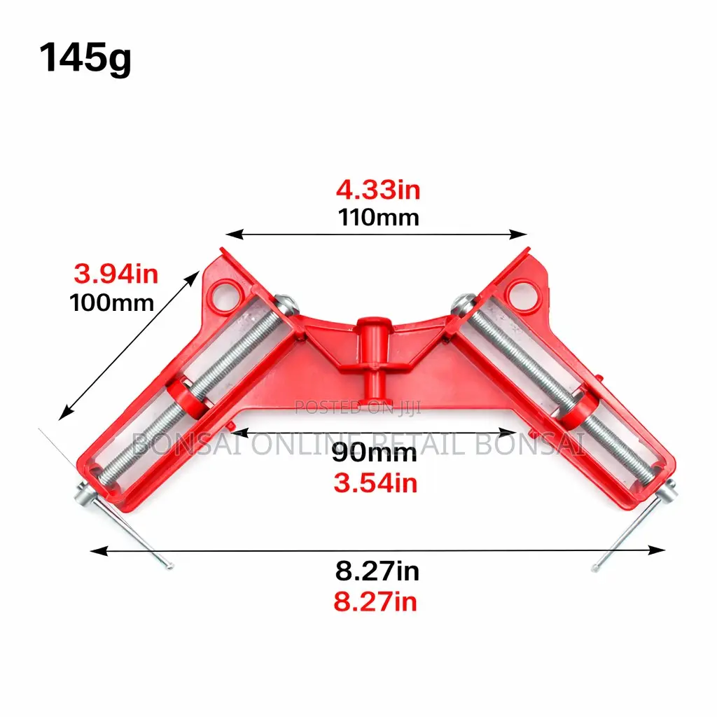 90 Degree Woodworking Clamp Right Angle Corner Clamp for Carpentry