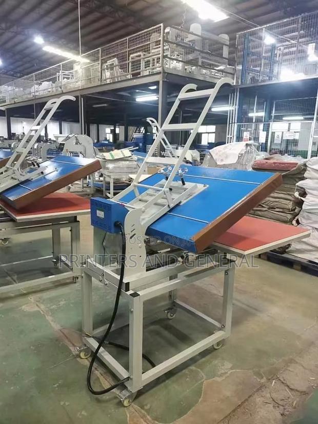 Good Quality 80*100cm Manual Drawer Large Format Heat Press Machine - main view