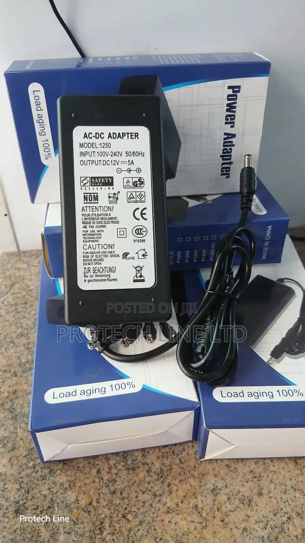 Ac Dc Adapter 12v5a - thumbnail 2
