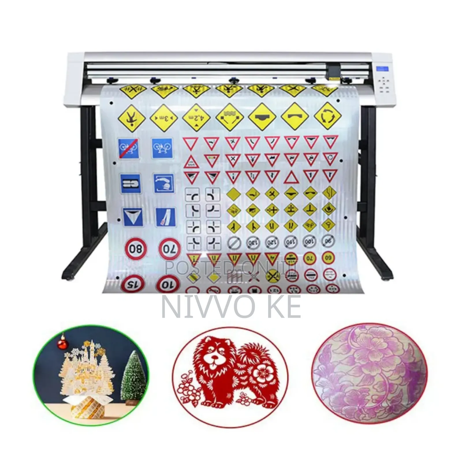 5ft (150cm) Contour Cutting Plotter for Vinyl Stickers