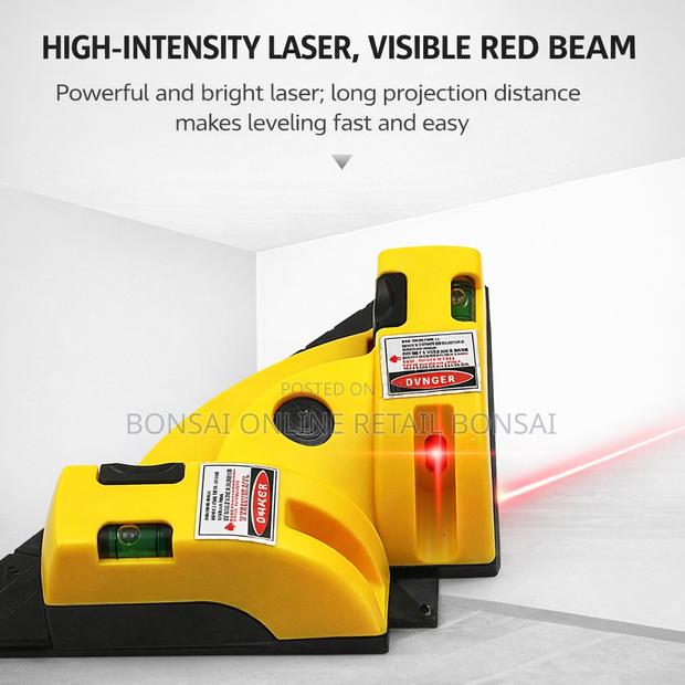90° Laser Level Right Angle Tool for Tile Laying Alignment - thumbnail 7