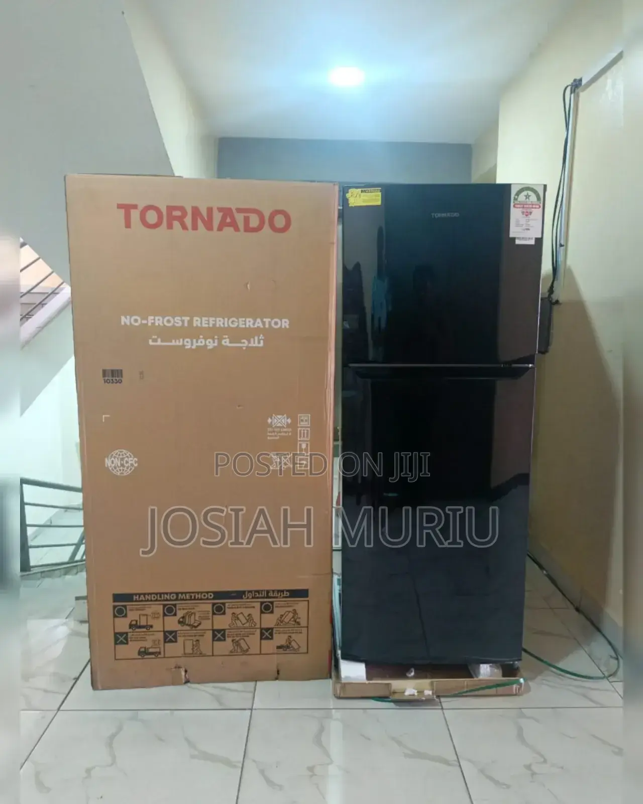 304 Tornado Double Door Fridge