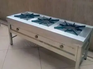 3-Burner Stainless Steel Cooker