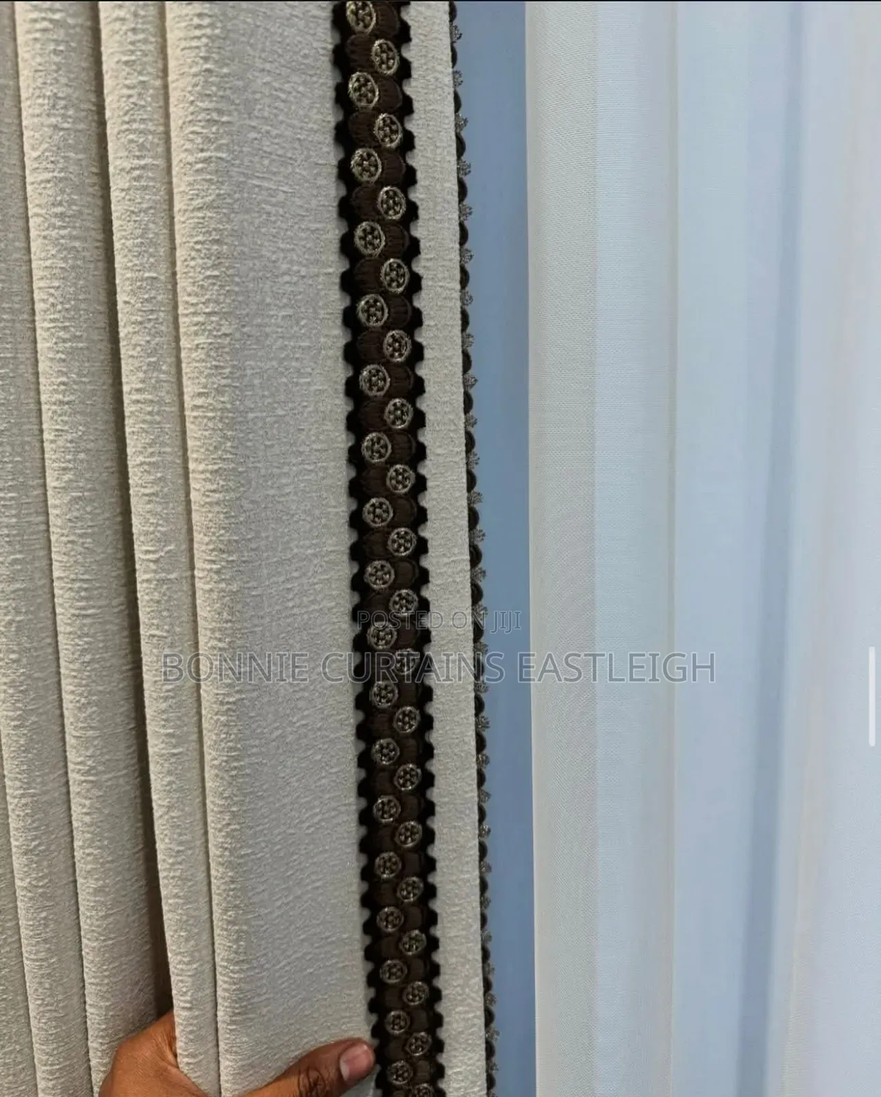 Cream Curtains and Their Sheers
