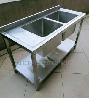 Stainless Steel Double Bowl Sink - thumbnail 2