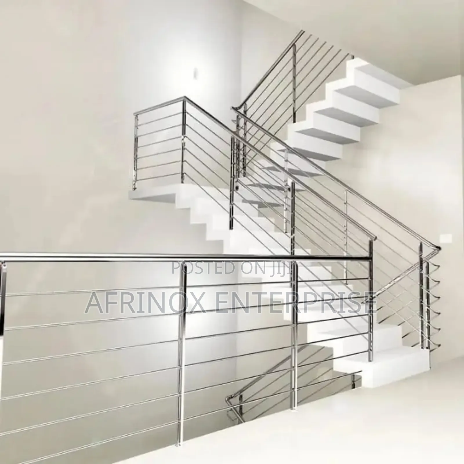 Balcony Staircase Railings Fabrication Installation. Cost Per MTR