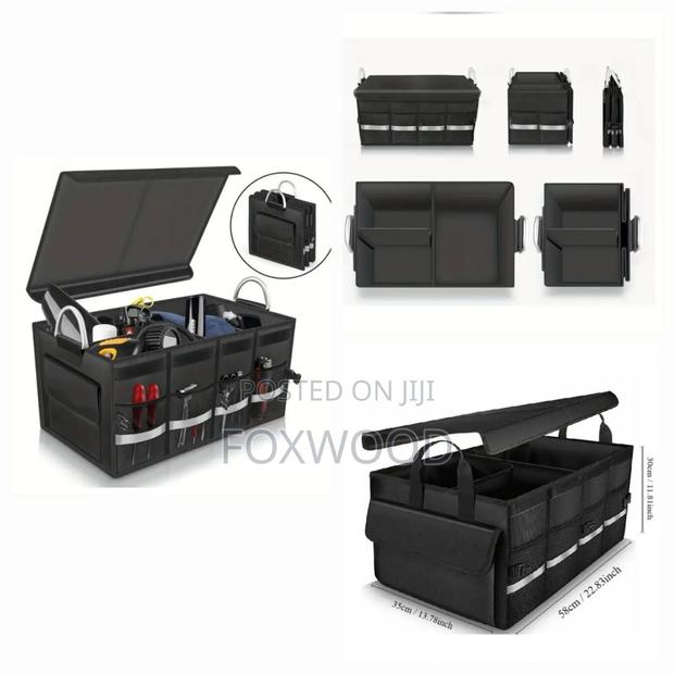 Foldable Premium Car Trunk Boot Organizer - thumbnail 7