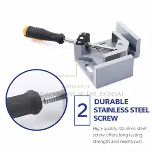 Single Handle 90° Right Angle Clamp Bench Vise for Wood/Welding Works