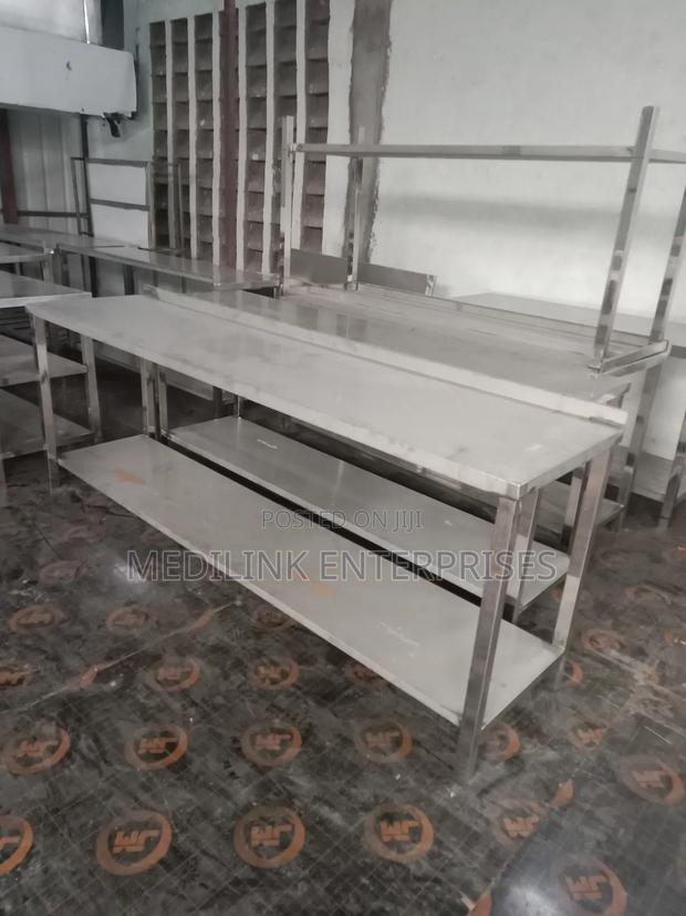 Customized Stainless Steel Working Table Top 7*2ft Long