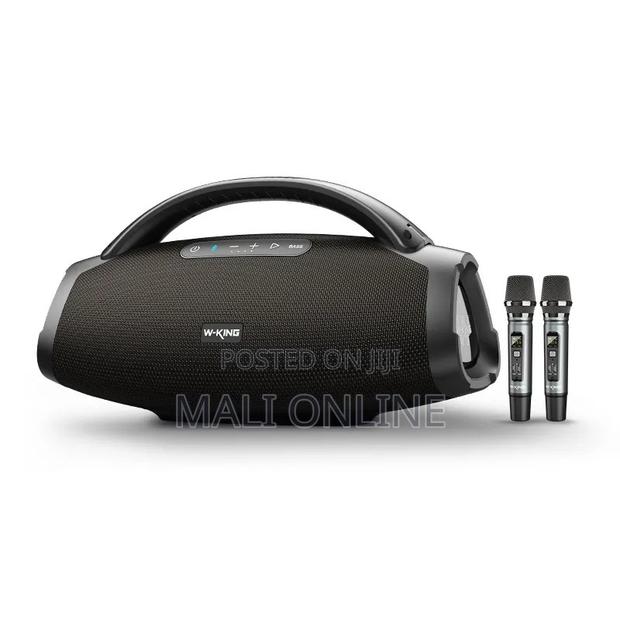 200w Bluetooth Speaker Portable Waterproof With Dual Wireless Mics
