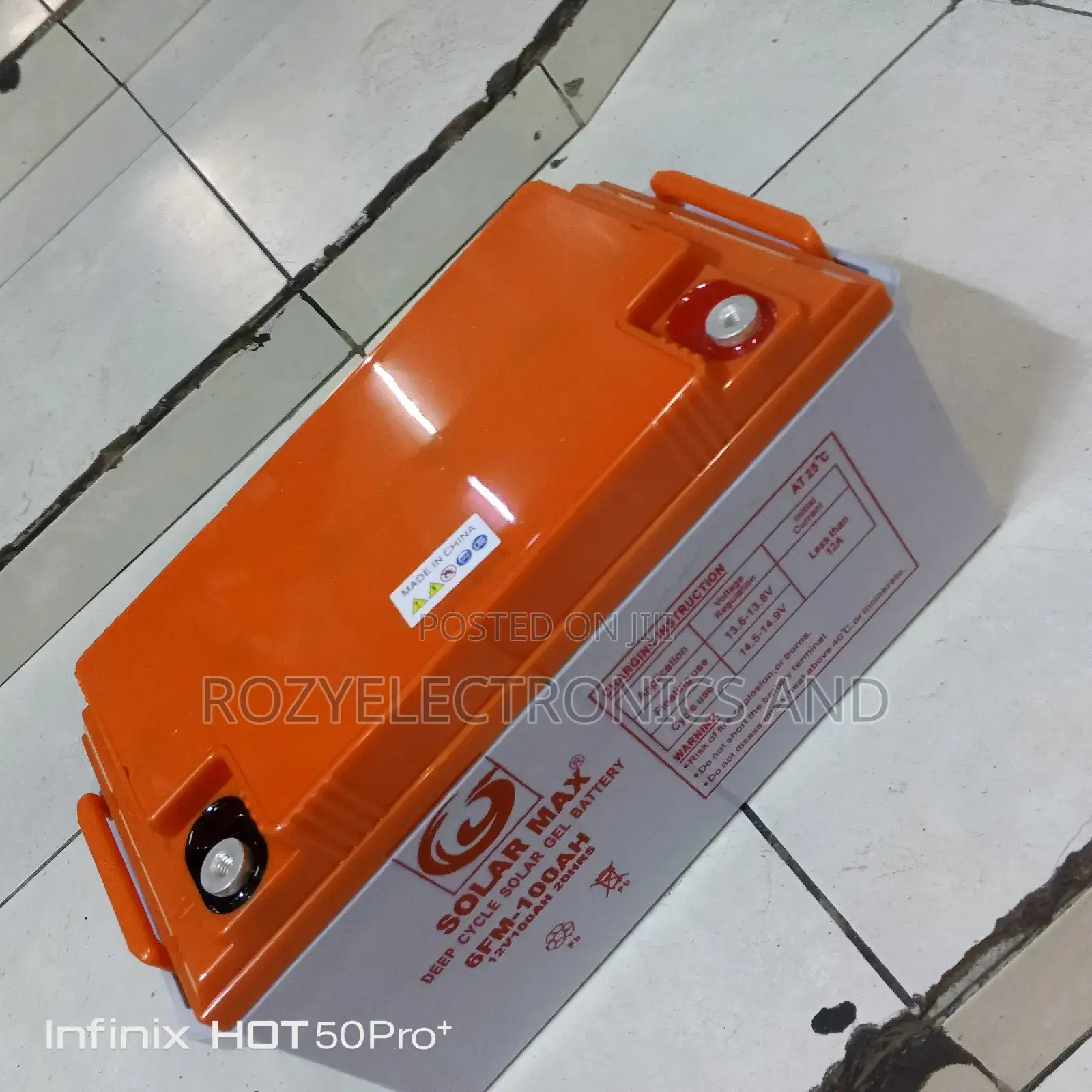 100ah Solar Battery