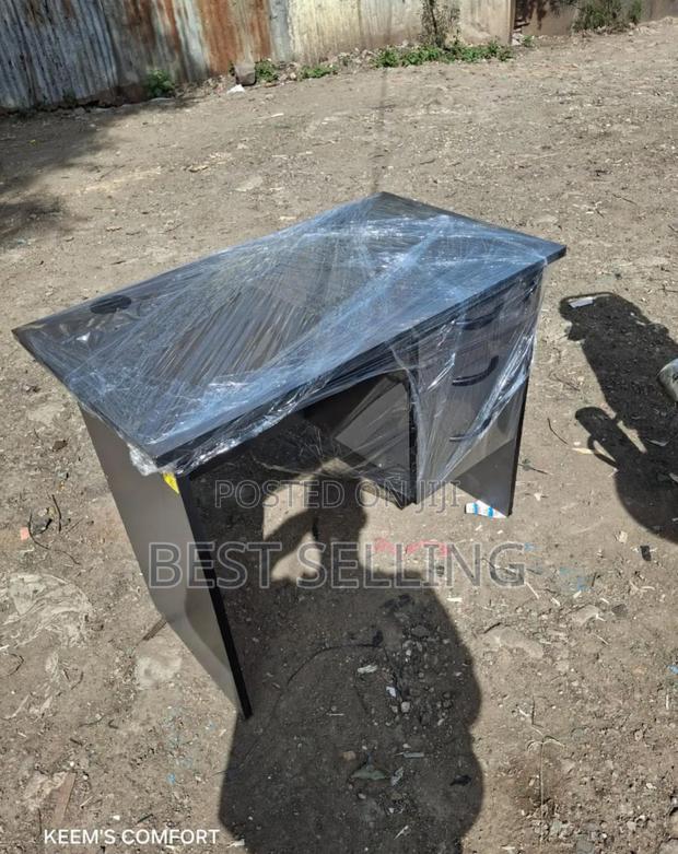 Dark Grey Office Desk
