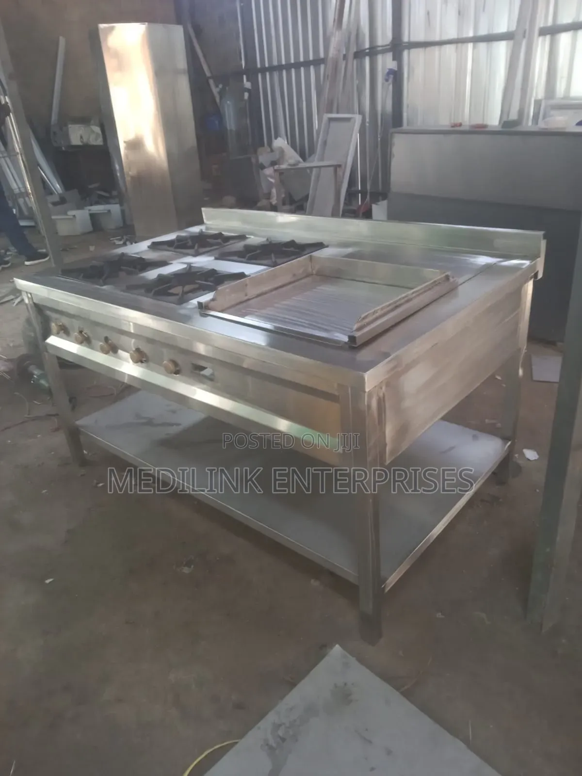 Stainless Steel Commercial Kitchen Rages