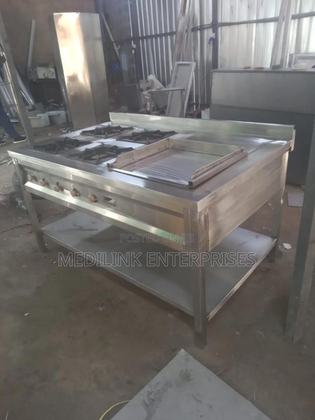 Stainless Steel Commercial Kitchen Rages