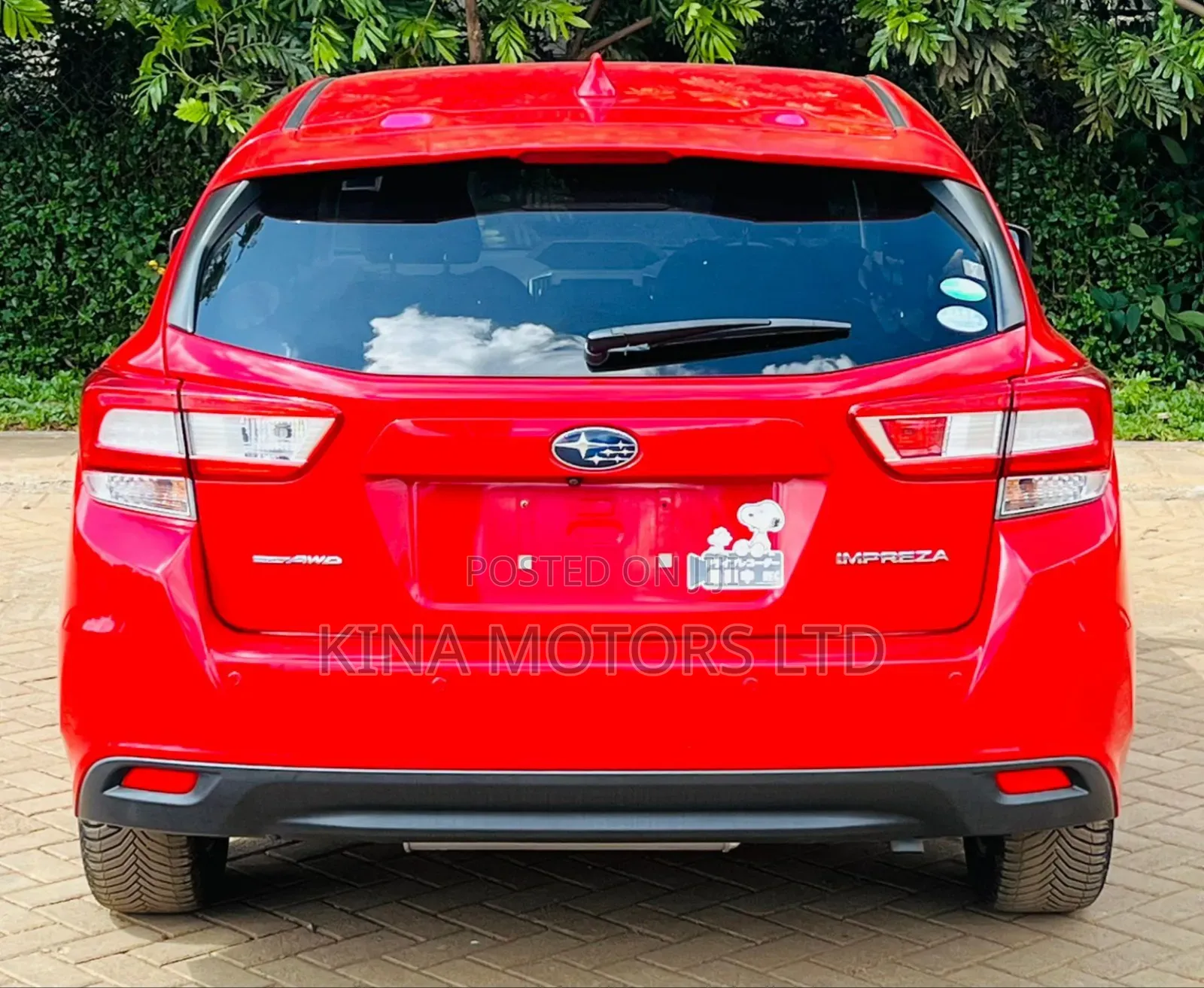 Subaru Impreza 2018 Maroon