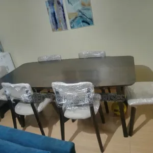 Mango Walnut 6-Seater Dinning Table Set
