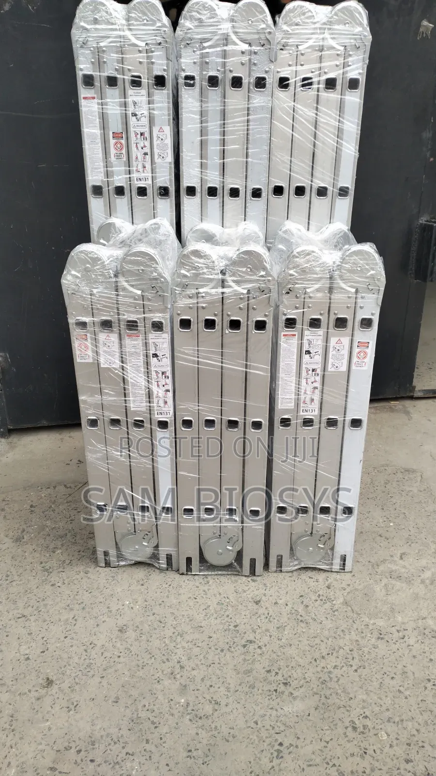 4m Aluminium Foldable Ladder  (12ft)