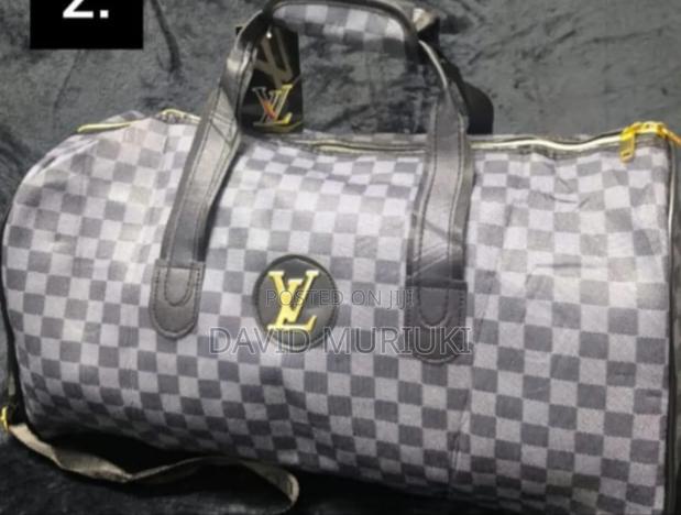 High Quality Leather Duffel Bag - main view