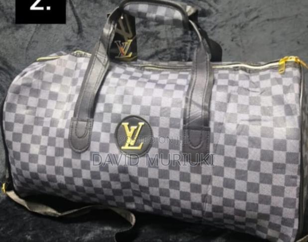 High Quality Leather Duffel Bag - thumbnail 3