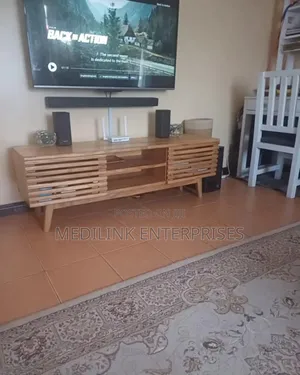 6ft Solid Dried Mango Wooden Tv Stands