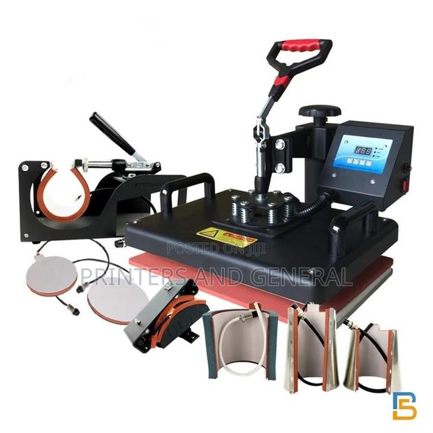 New 15-in-1 Manual Semi-Automatic Heat Press - Multi-Functional - main view