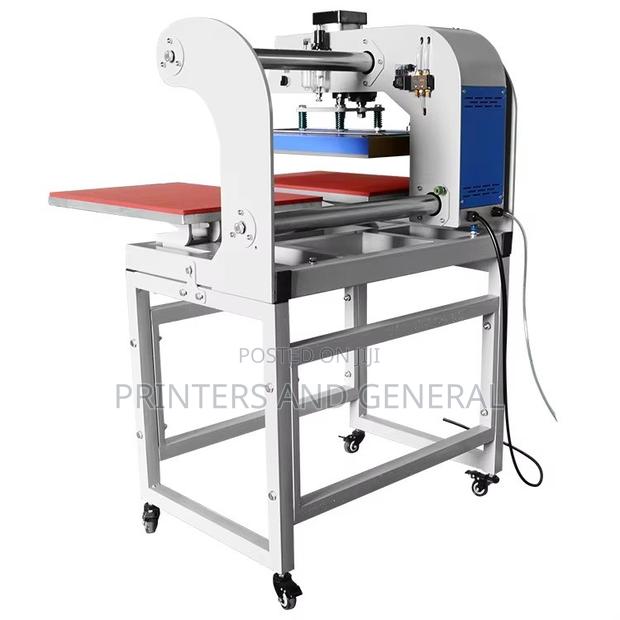 Double Station Hydraulic Hot Stamping Sublimation Heat Press Machine - main view