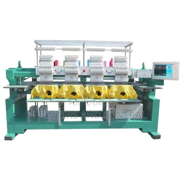 4 Heads Embroidery Computer Machine Flat Cap Embroidery Machine - main view