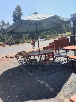 Luxury Commercial Garden Outdoor Shade 6-Chairs)
