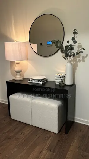 Console Table Set With Mirror