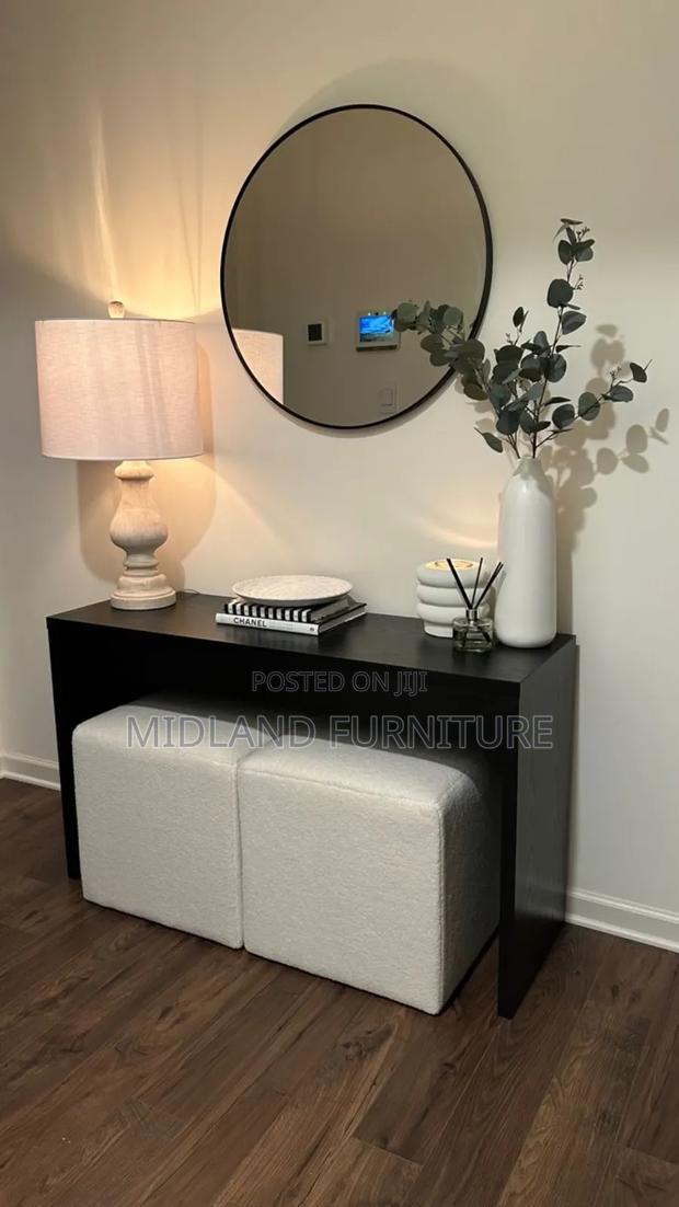 Console Table Set With Mirror