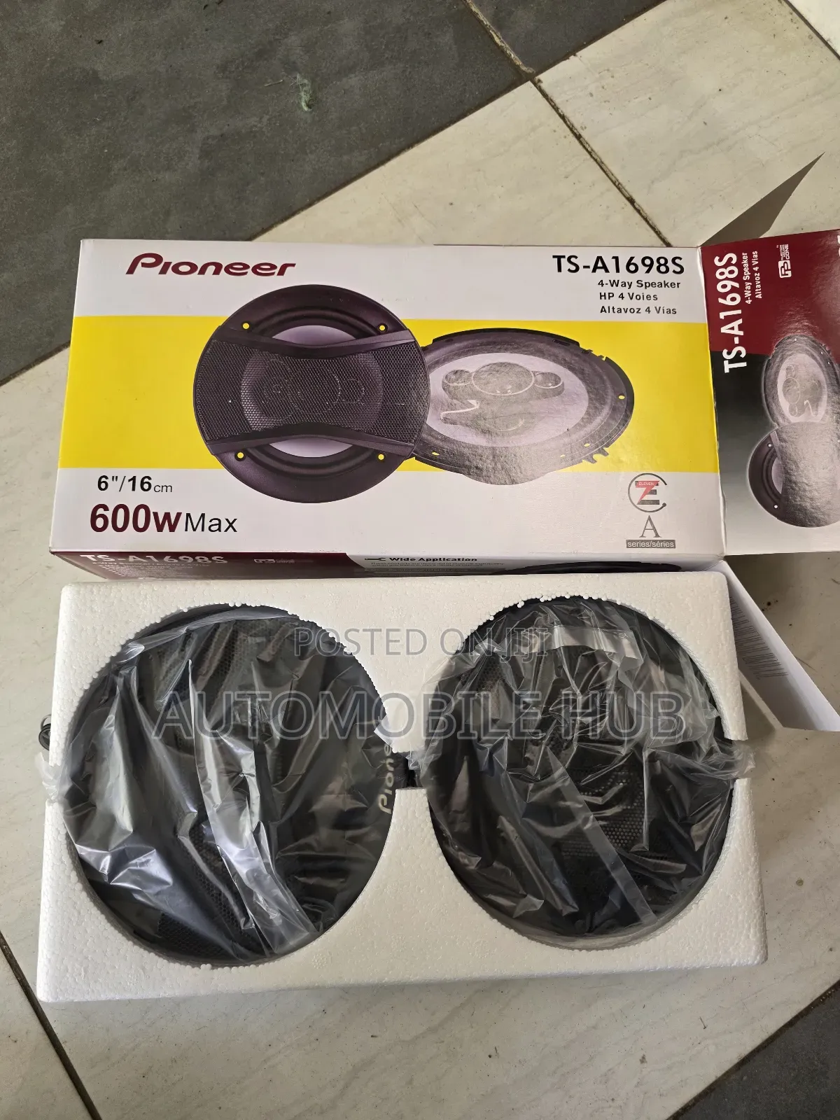 Original Pioneer 6” Car Speakers 600w – Loud Clear Audio