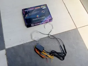RGB Car Angel Eyes – Color-Changing Halo Rings
