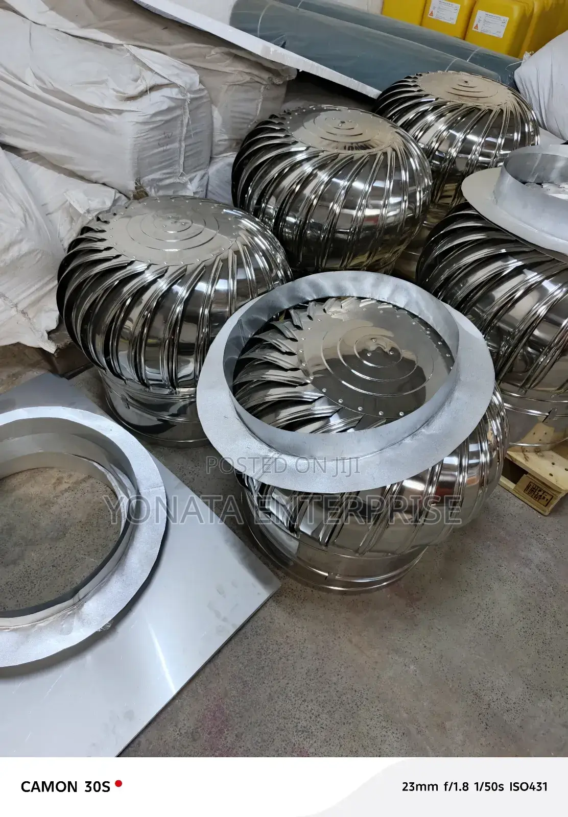 Wind Driven Cyclone Ventilators/ Stainless Steel Roof Vents