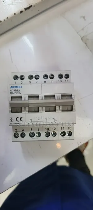 63a 4pole Din Rail Change Over Switch