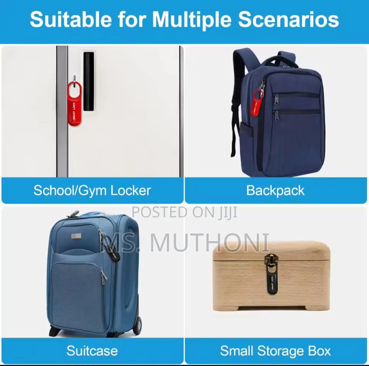 Smart Fingerprint Padlock