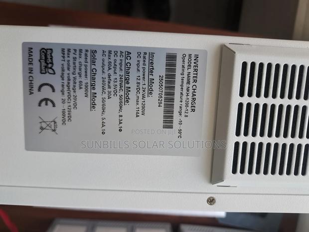 1.2kw Solar Inverter / Backup Solar Use - thumbnail 3