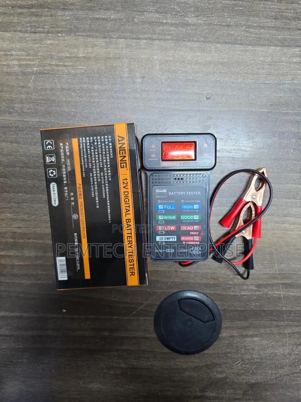 Aneng 12v Digital Car Battery Tester, - main view