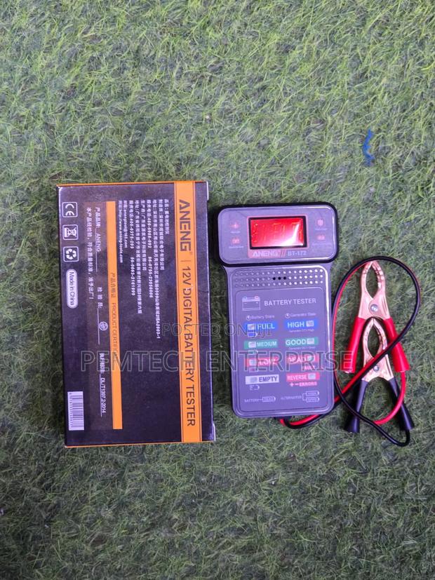 Aneng 12v Digital Car Battery Tester, - thumbnail 3