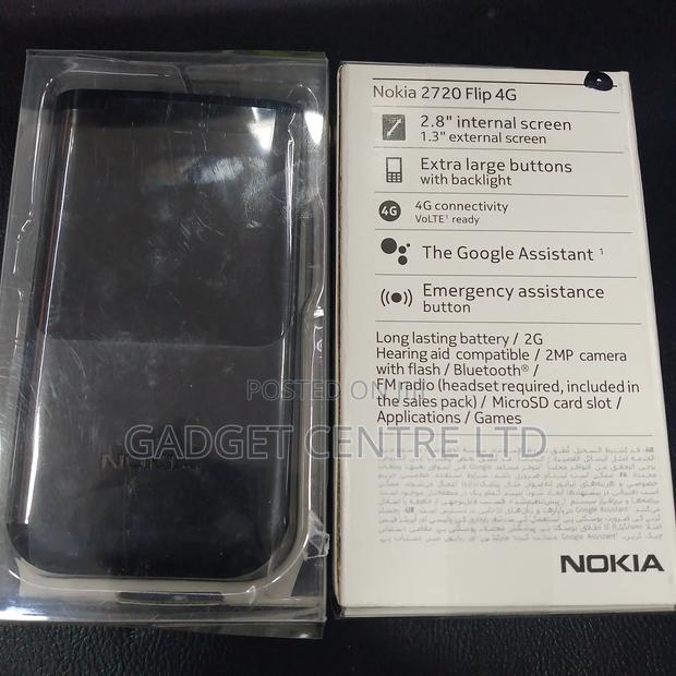 New Nokia 2720 Flip 512 GB Black