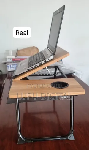 Wooden Profile 5 Levels Adjustable Angle Foldable Study Table