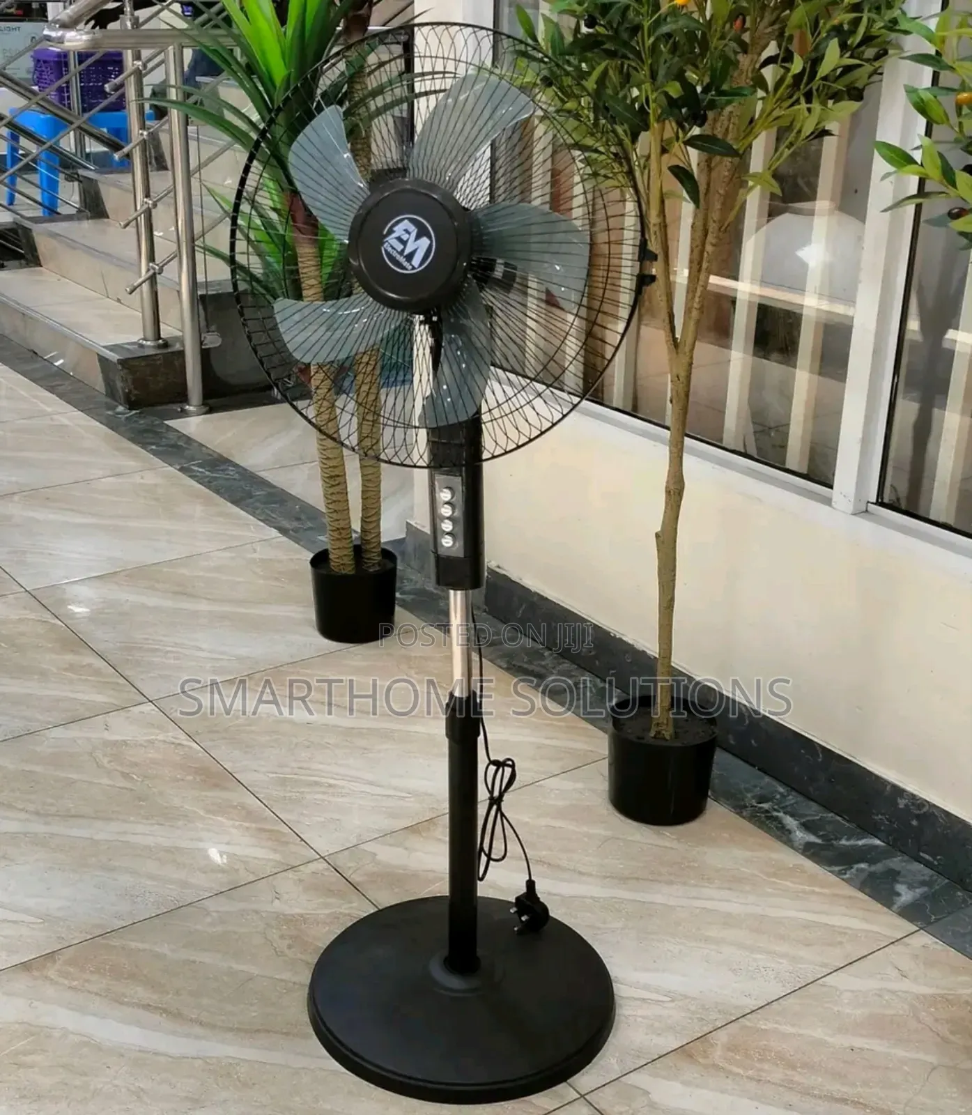 Electromate Standing Fan 16" Inches (Black)