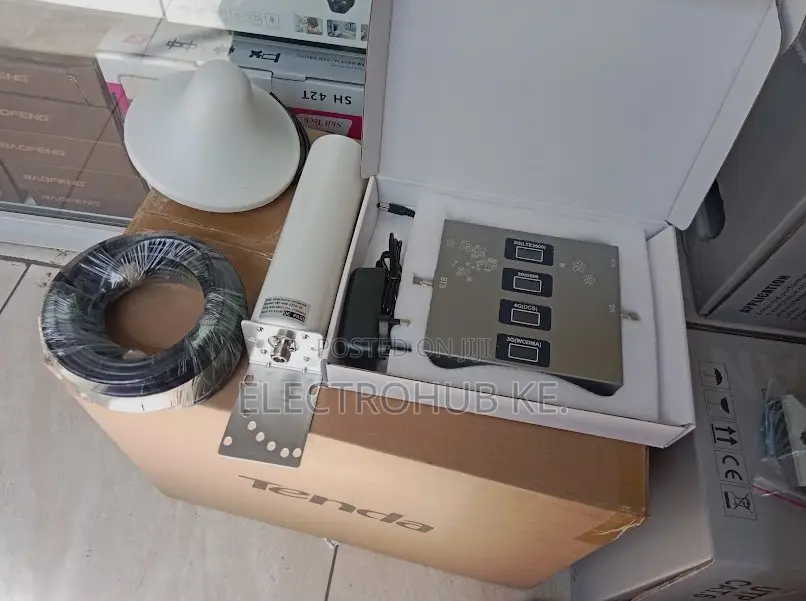 Quadband Gsm Repeater Kit--5g Voice Network Booster