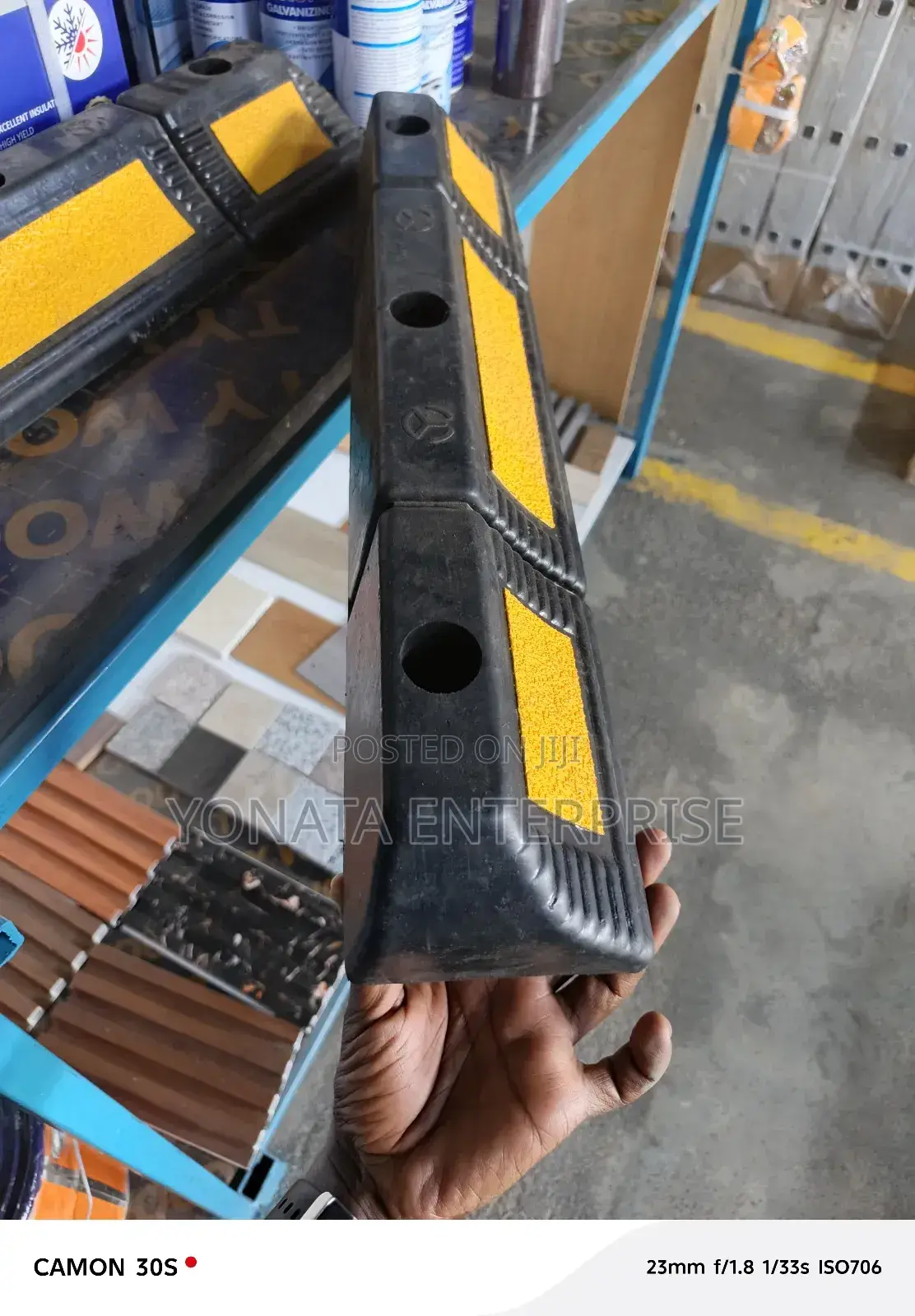 Rubber Parking Block (Heavy Duty)