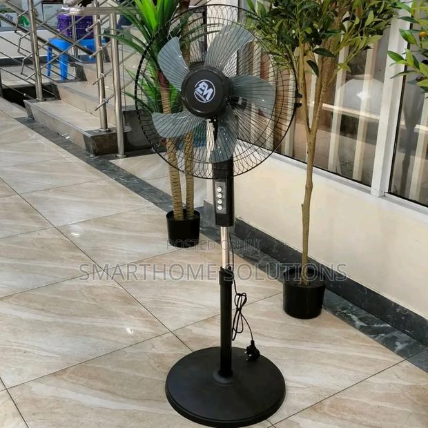 Electromate 16'' Standing Fan - Black | Super Cooling - main view