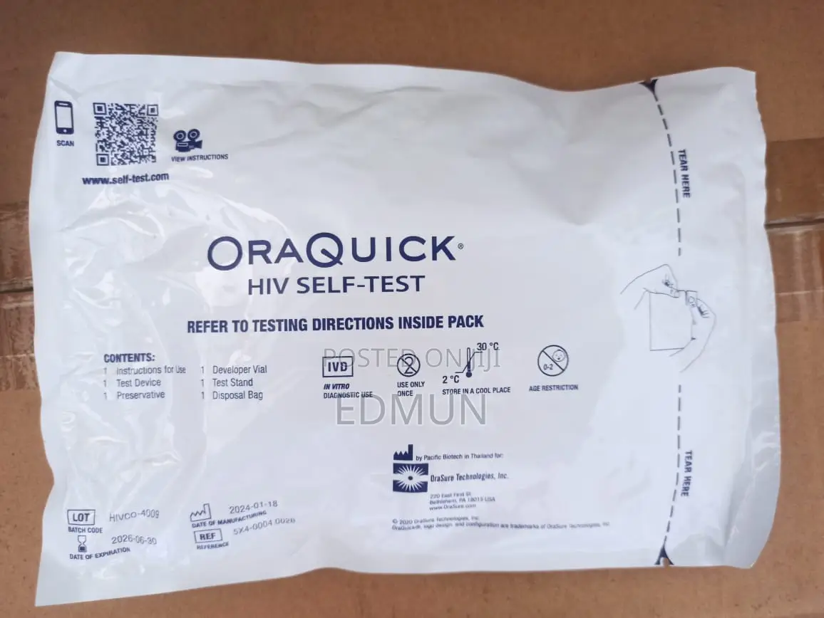 Oraquick Hiv Self-Test Kit